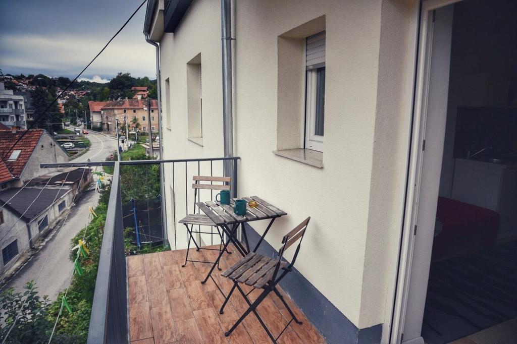 Two Flowers Apartments Zagreb Exteriör bild